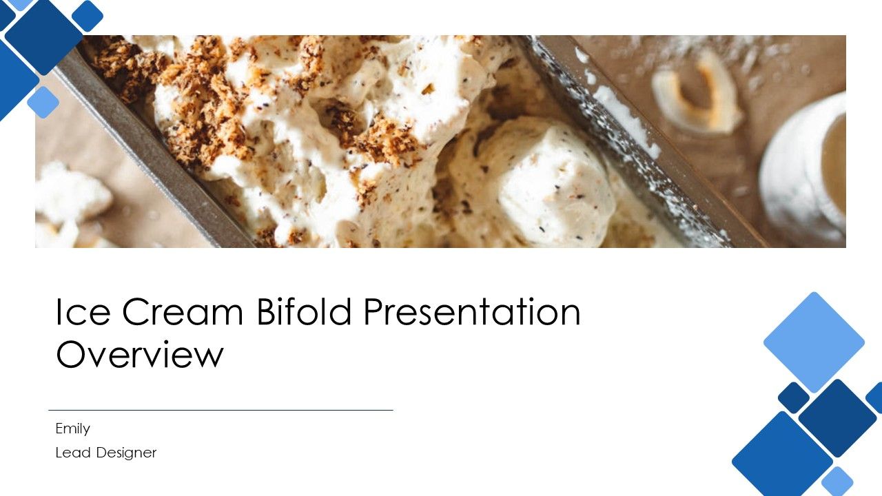 Ice Cream Bifold Presentation Overview PPT Summary AT Ice Cream Bifold Presentation Overview PPT Summary AT