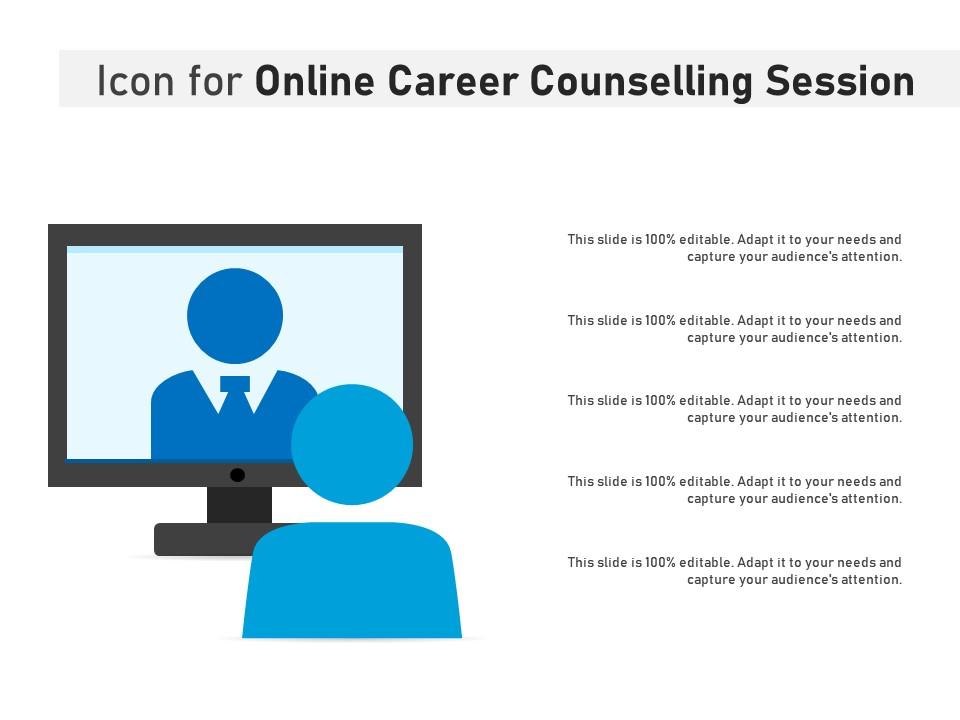 Icon for online career counselling session Slide00