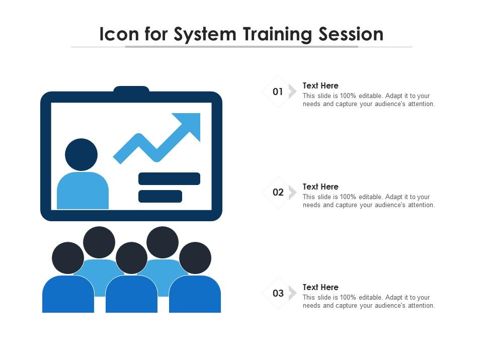 Icon For System Training Session | Presentation Graphics | Presentation ...