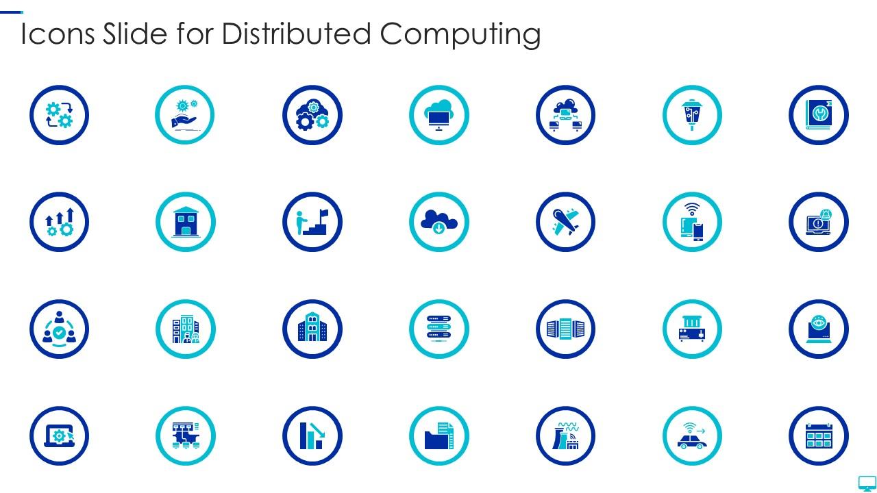 Icons Slide For Distributed Computing Ppt Diagram Images | Presentation ...
