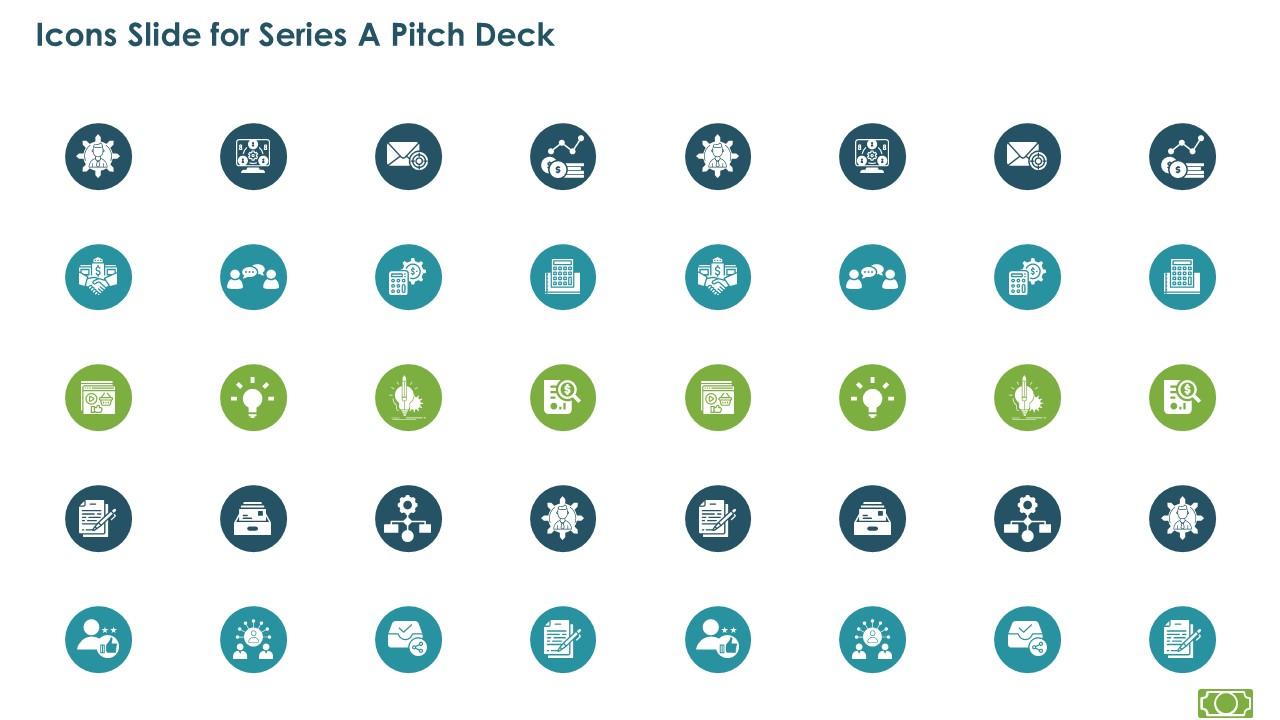 Icons Slide For Series A Pitch Deck Ppt Template Presentation Graphics Presentation