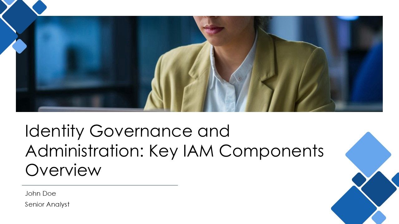 Identity Governance And Administration Key IAM Components Overview PPT ...