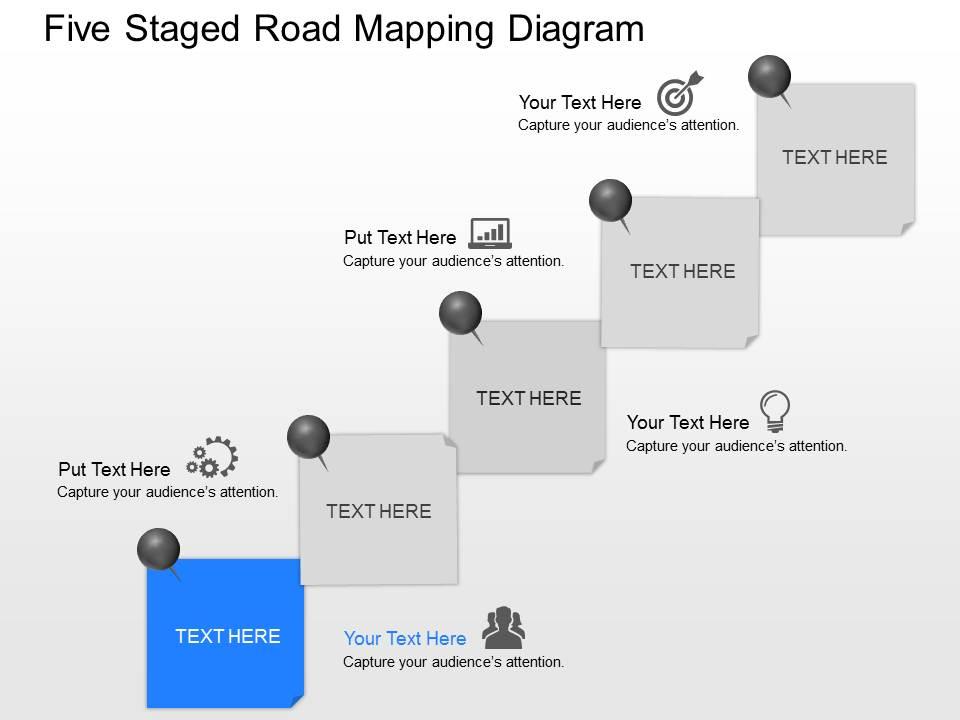 im_five_staged_road_mapping_diagram_powerpoint_template_Slide01