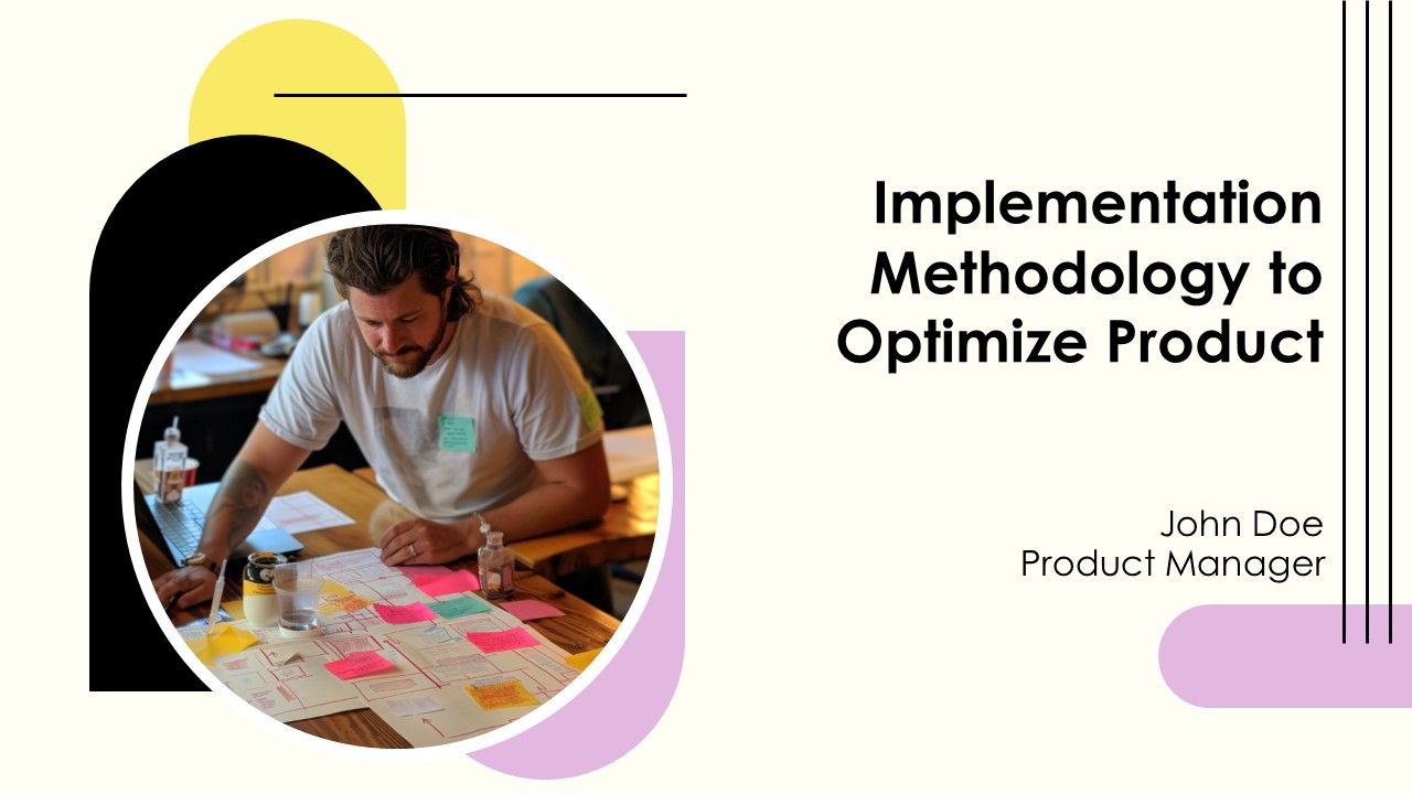 Implementation Methodology To Optimize Product PPT Mockup AT Implementation Methodology To Optimize Product PPT Mockup AT