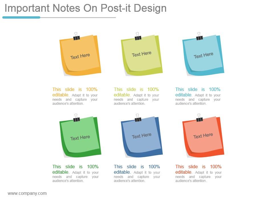 important_notes_on_post_it_design_ppt_slide_Slide01