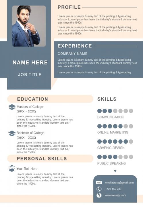Format impressive resume Best Resume