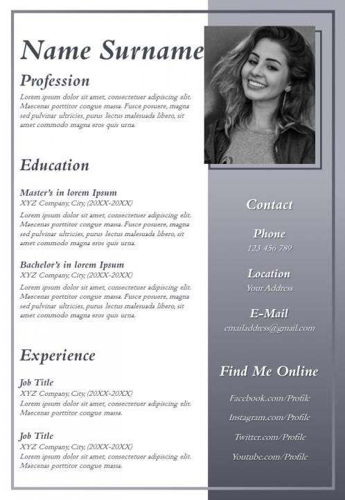 Impressive Resume Format For Job - Impressive Resume Format For Job Seekers Slide01 