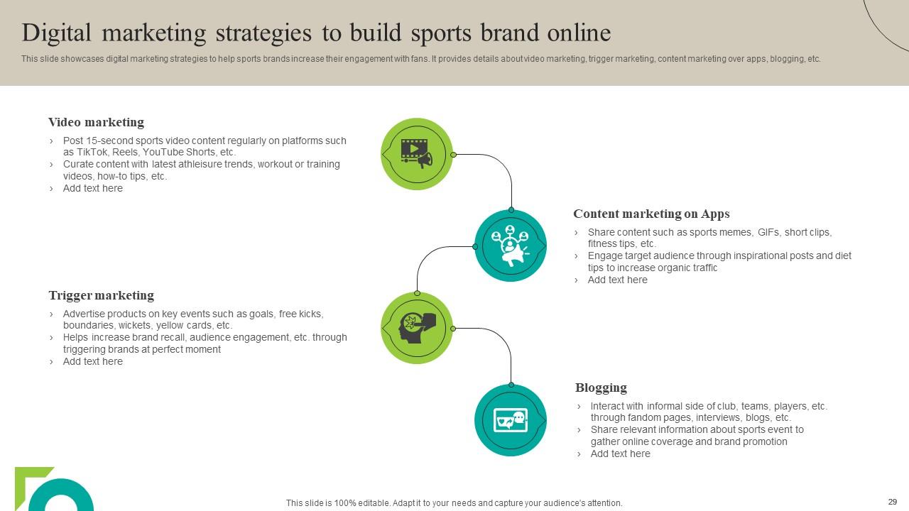 Increasing Brand Outreach Through Sports Marketing Campaigns MKT CD V