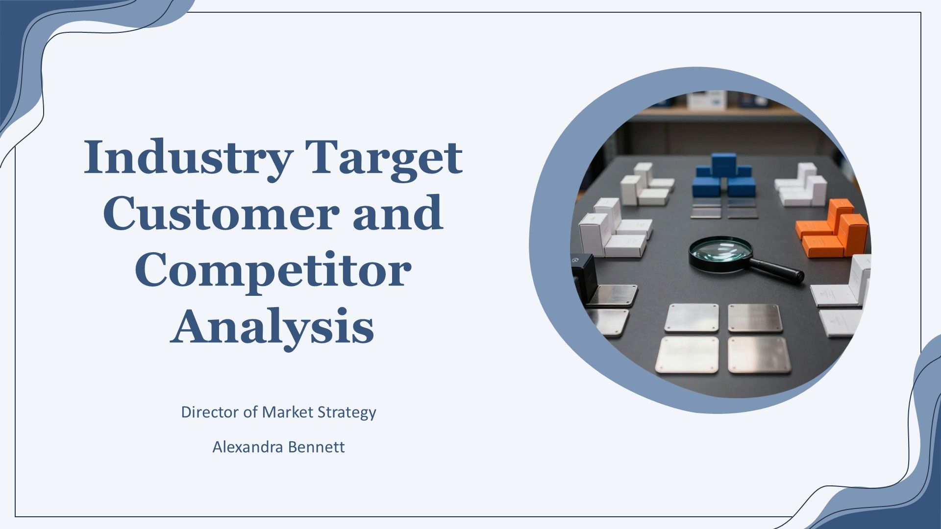 Industry Target Customer and Competitor Analysis PPT Template VA Industry Target Customer and Competitor Analysis PPT Template VA