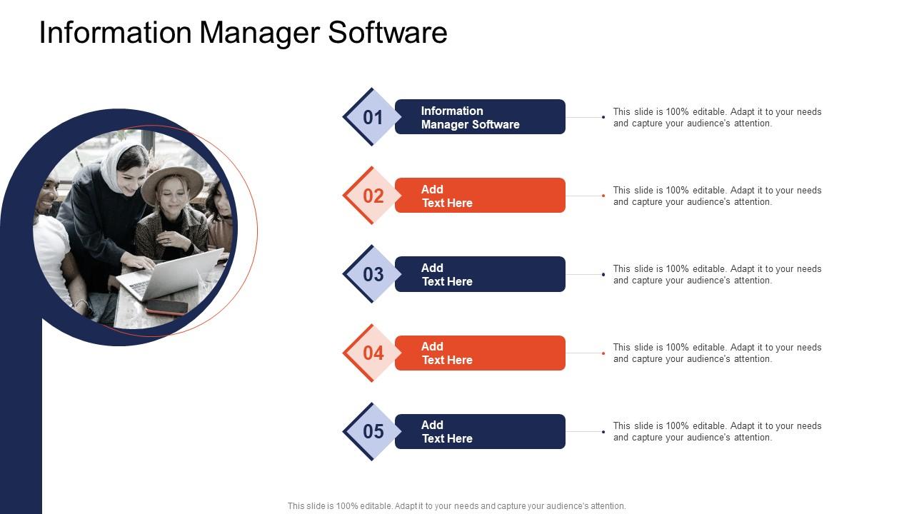 Information Manager Software In Powerpoint And Google Slides Cpb