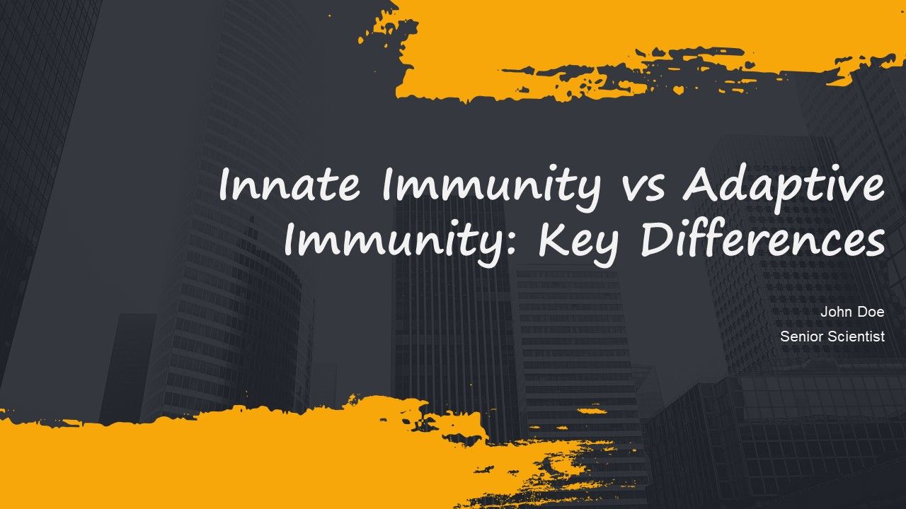 Innate Immunity Vs Adaptive Immunity Key Differences PPT Information AT Innate Immunity Vs Adaptive Immunity Key Differences PPT Information AT