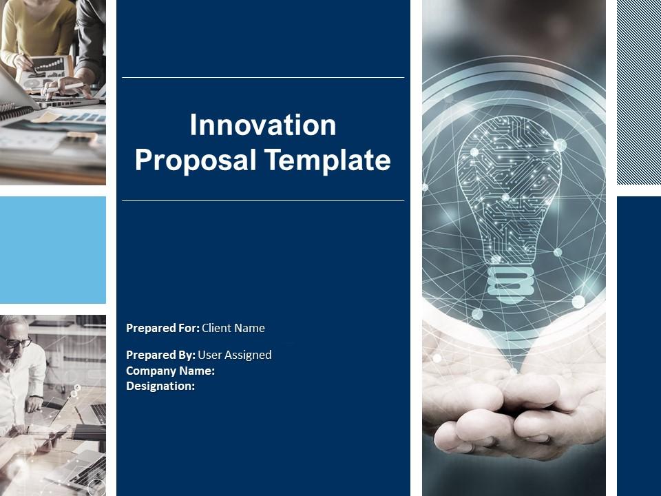 Innovation Proposal Template Powerpoint Presentation Slides Slide01