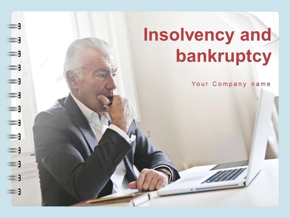 Insolvency and bankruptcy powerpoint presentation slides