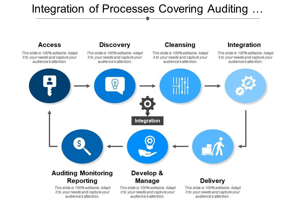 Integration of processes covering auditing discovery cleansing and delivery Slide01