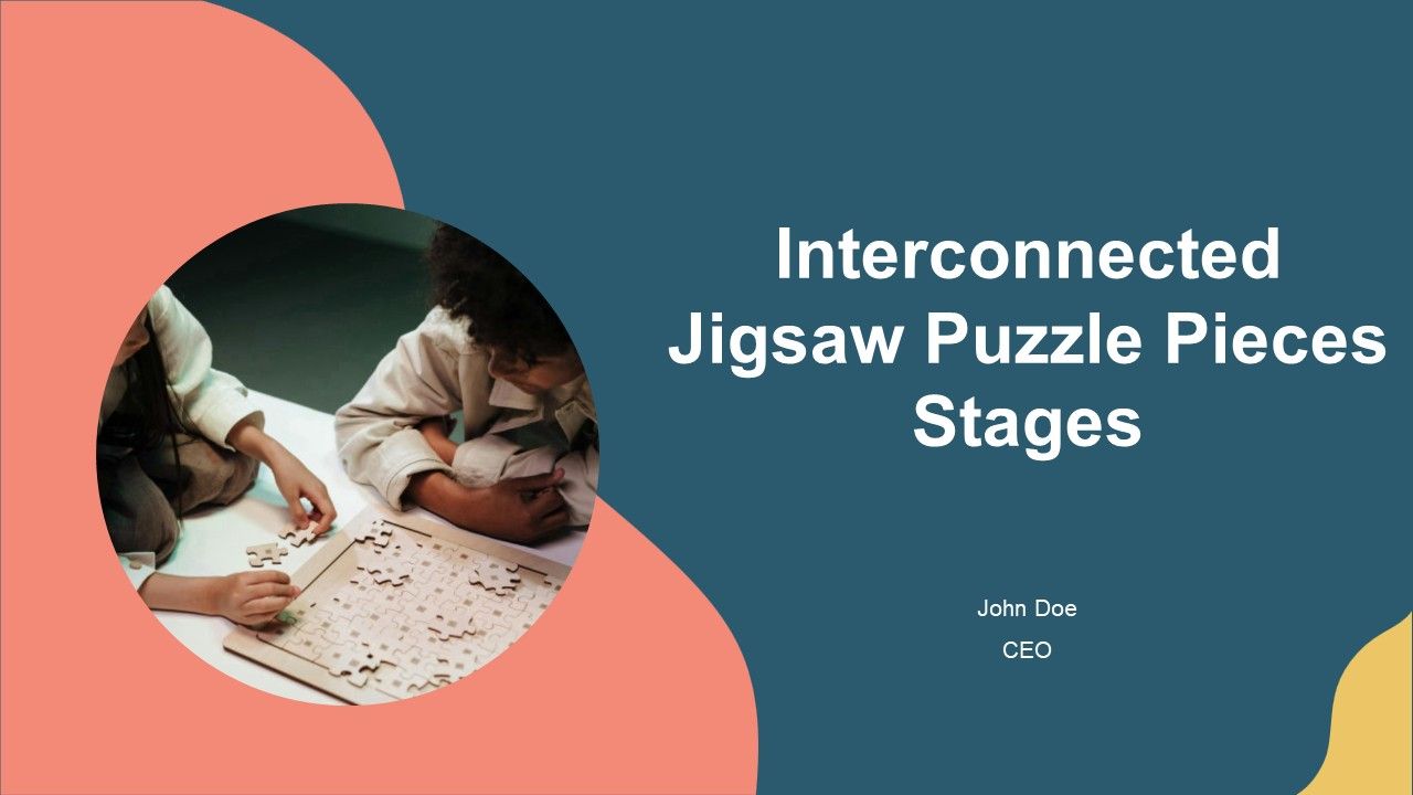 Interconnected Jigsaw Puzzle Pieces Stages PPT Structure AT Interconnected Jigsaw Puzzle Pieces Stages PPT Structure AT