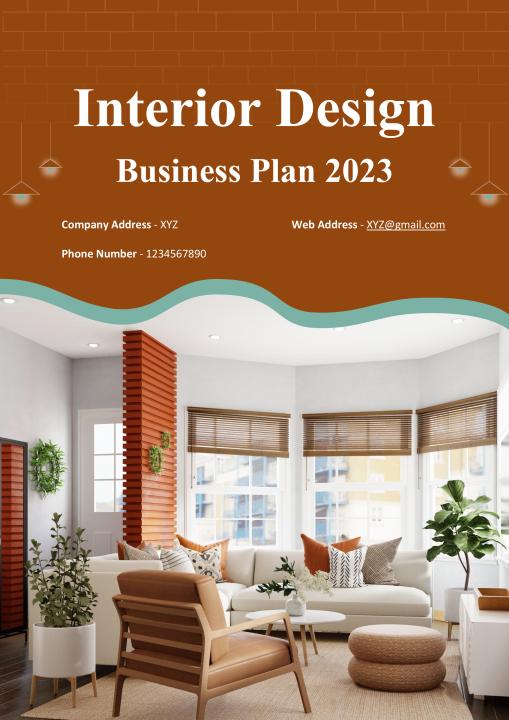 Interior Design Business Plan Pdf Word Document Slide01