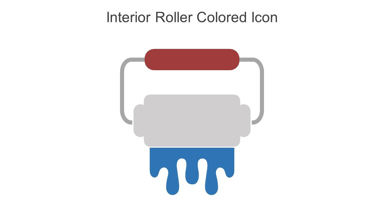 Interior Roller Colored Icon In Powerpoint Pptx Png And Editable Eps ...