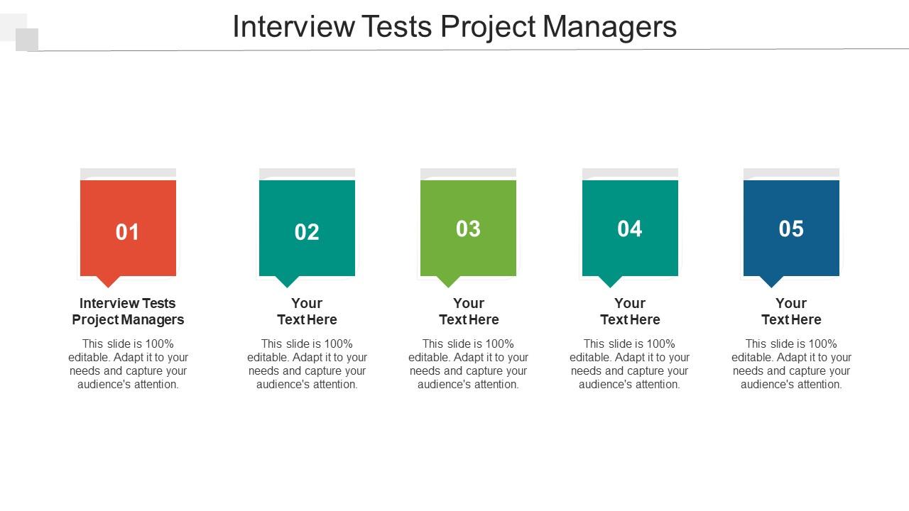 project manager interview presentation topics