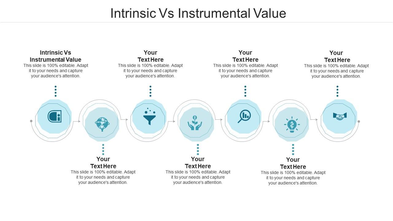 Intrinsic Vs Instrumental Value Ppt Powerpoint Presentation Icon