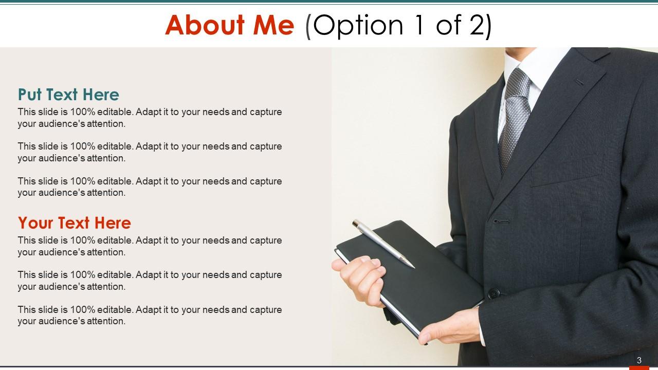 Introduce Yourself Powerpoint Presentation Slides Presentation