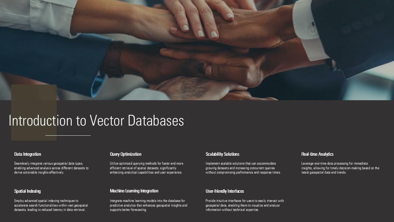Introduction To Vector Databases PPT Slides ST AI SS PPT Slide