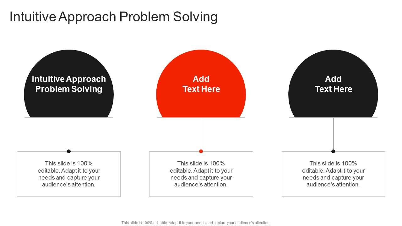 intuitive approach to problem solving