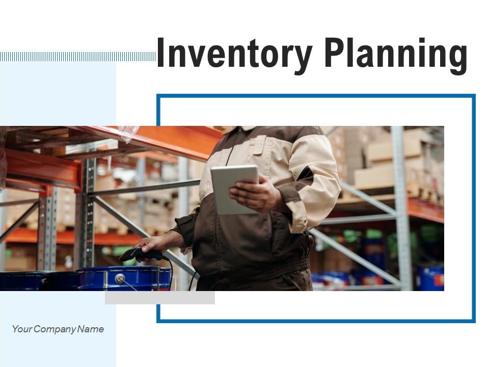 Inventory Planning Dashboard Business Product Optimization Organization Techniques Slide00