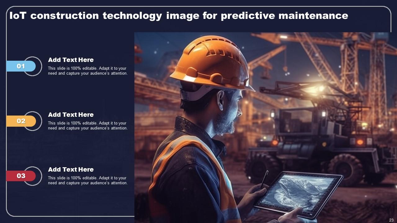 IoT Construction Powerpoint Ppt Template Bundles PPT Sample