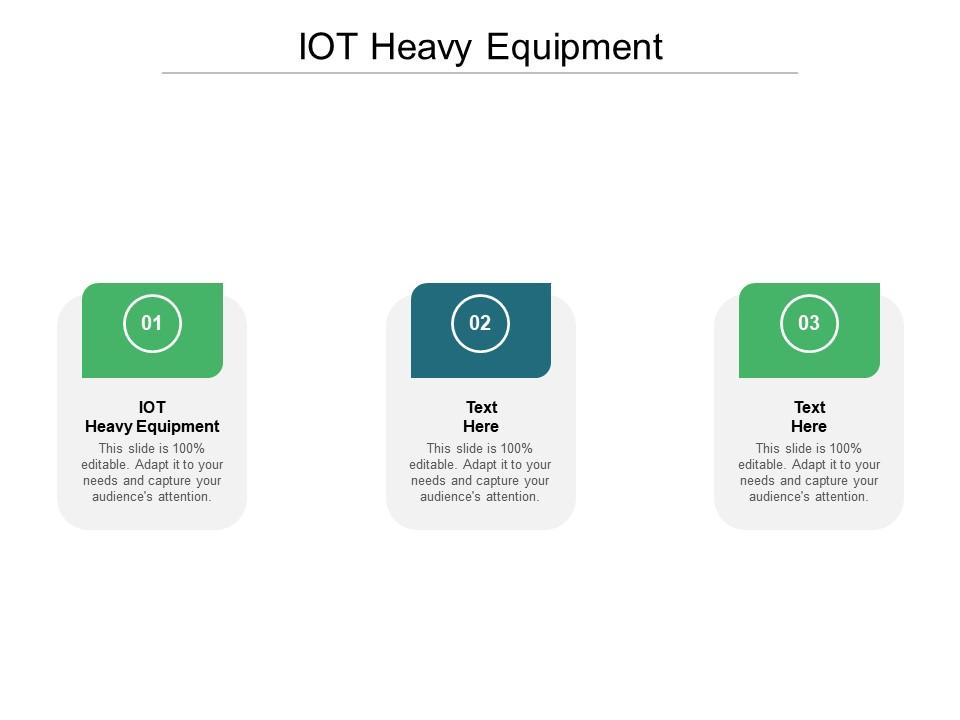 Iot heavy equipment ppt powerpoint presentation show guide cpb