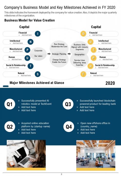 It annual report template pdf doc ppt document report template Slide09