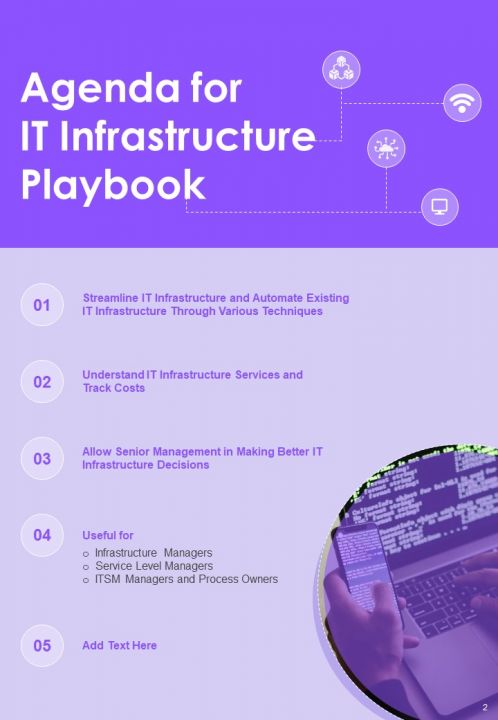 IT Infrastructure Playbook Report Sample Example Document Slide02