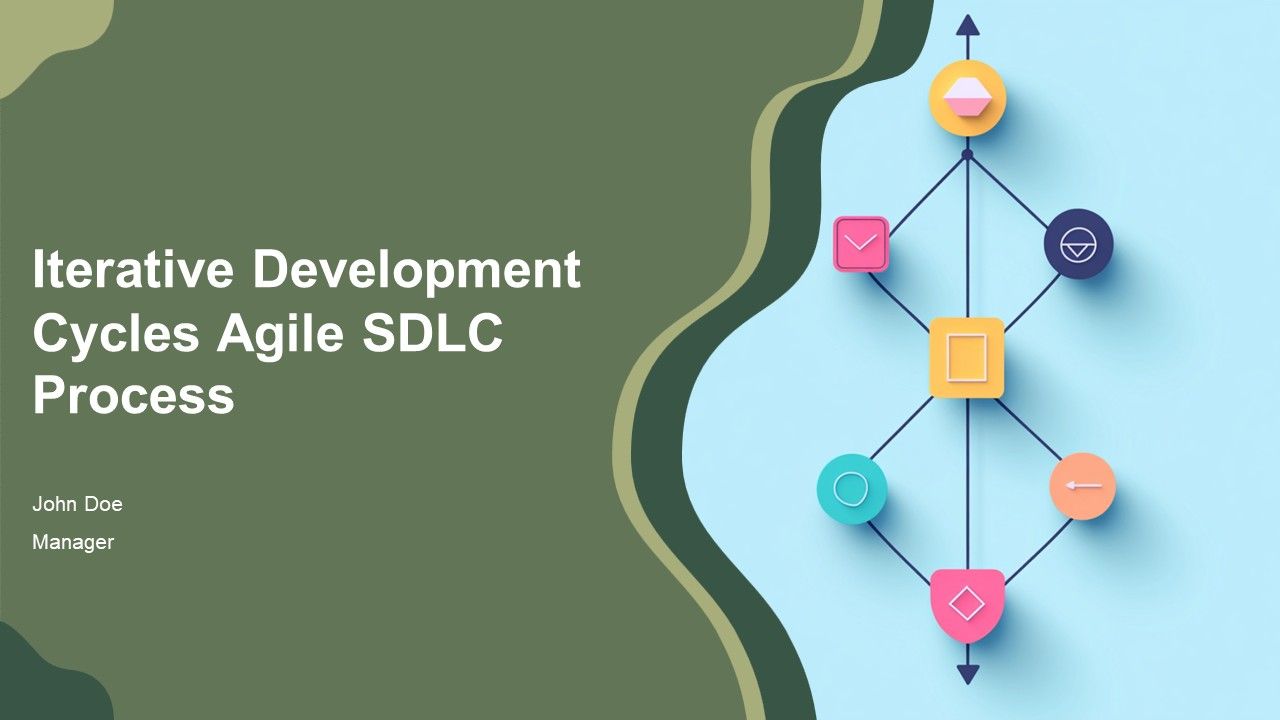 Iterative Development Cycles Agile SDLC Process PPT Outline AT