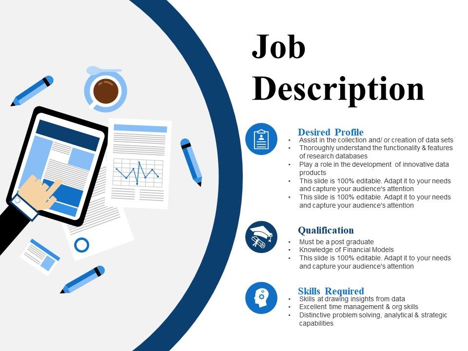 powerpoint presentation specialist job description