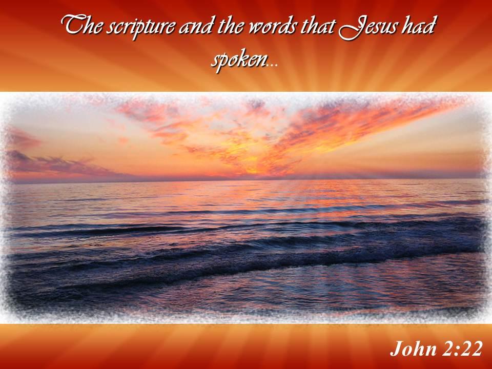 john_2_22_the_scripture_and_the_words_powerpoint_church_sermon_Slide01