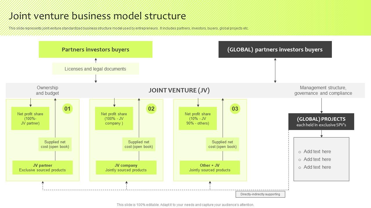 what is a business venture model