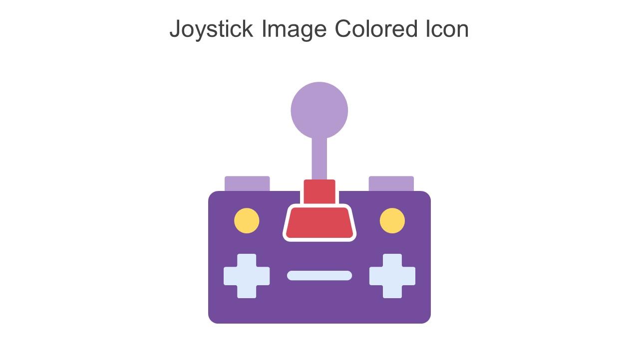 Joystick Image Colored Icon In Powerpoint Pptx Png And Editable Eps Format