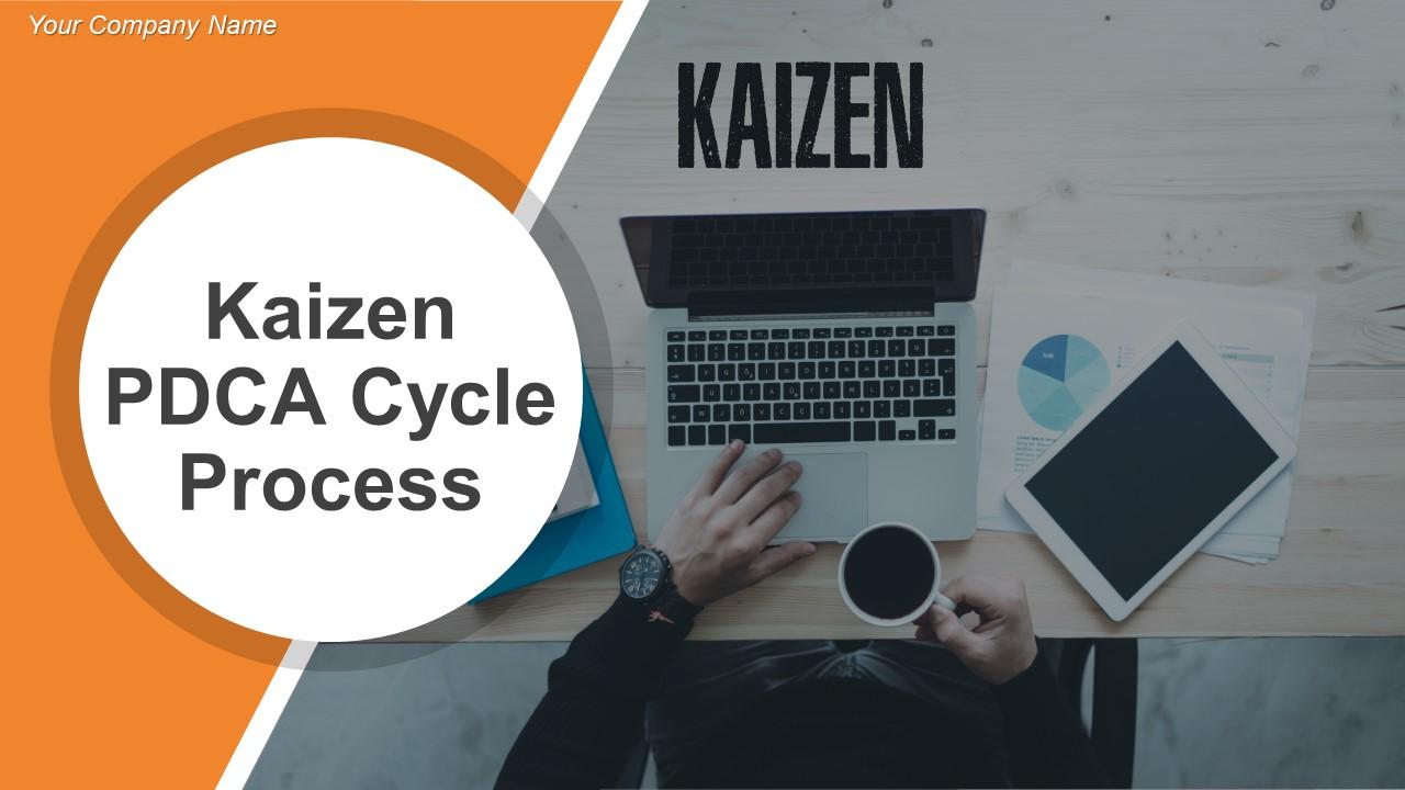 Kaizen pdca cycle process powerpoint presentation slides Slide01