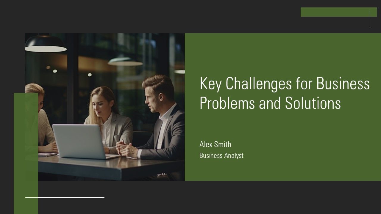 Key Challenges For Business Problems And Solutions PPT Guidelines AT Key Challenges For Business Problems And Solutions PPT Guidelines AT