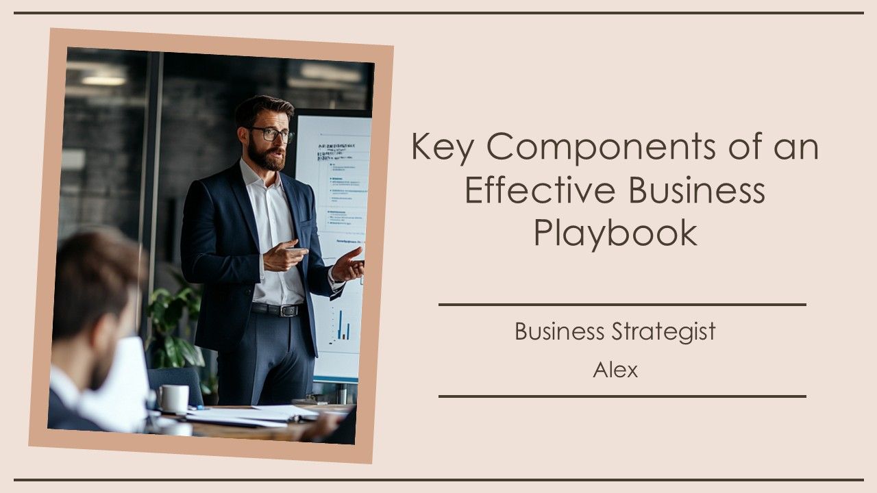 Key Components Of An Effective Business Playbook PPT Structure AT