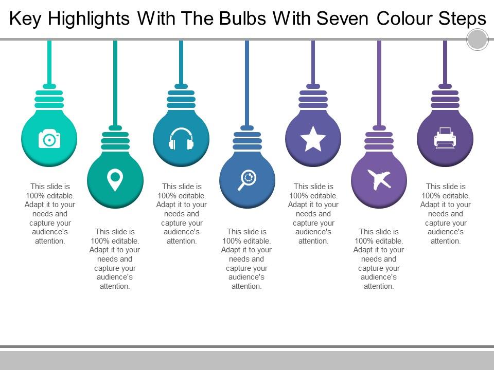 key_highlights_with_the_bulbs_with_seven_colour_steps_Slide01