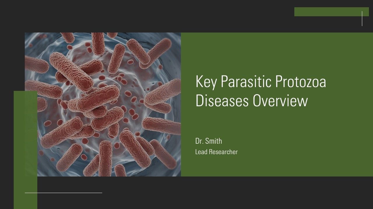 Key Parasitic Protozoa Diseases Overview PPT Guidelines AT Key Parasitic Protozoa Diseases Overview PPT Guidelines AT