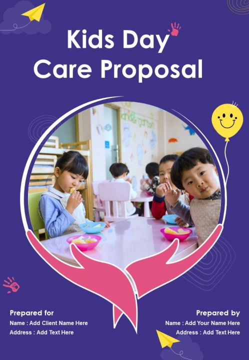 Kids Day Care Proposal Example Document Report Doc Pdf Ppt 