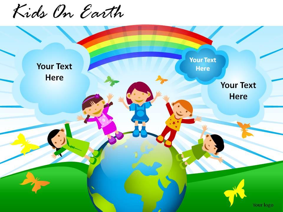 kids_on_earth_powerpoint_presentation_slides_Slide01