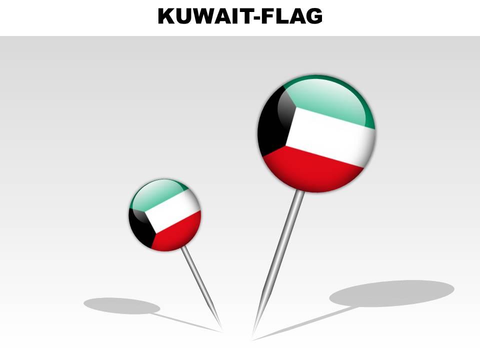 Kuwait Country Powerpoint Flags Template Presentation Sample of PPT