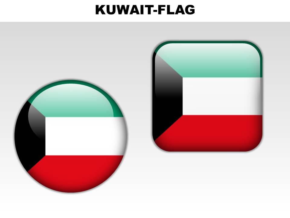 Kuwait Country Powerpoint Flags Template Presentation Sample of PPT