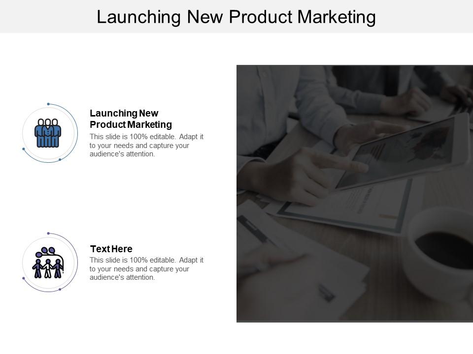 Launching new product marketing ppt powerpoint presentation ideas portfolio cpb