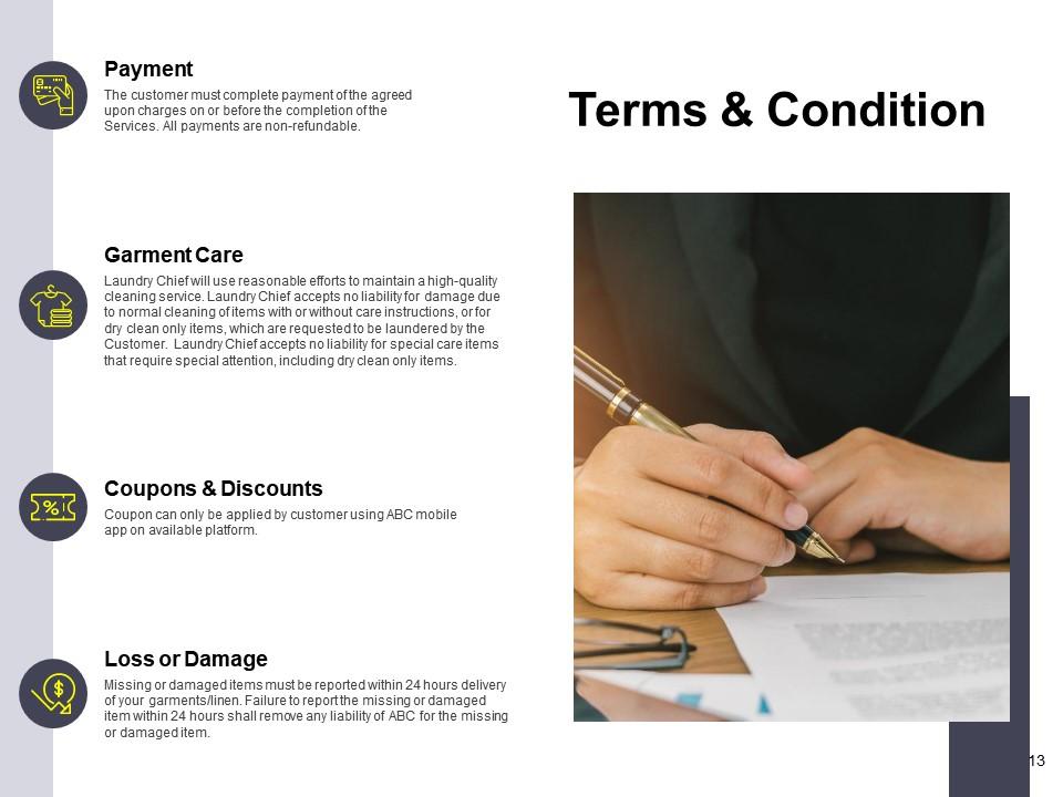 Laundry And Dry Cleaning Business Proposal Powerpoint Presentation 