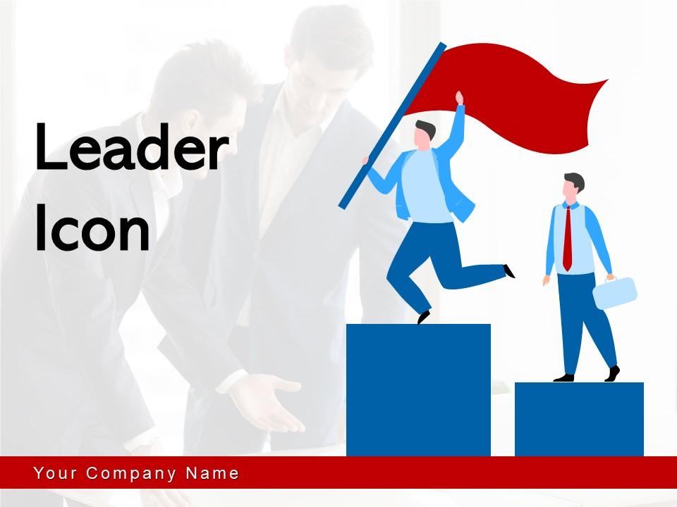 Leader Icon Organization Hierarchy Transformation Teammates Workforce