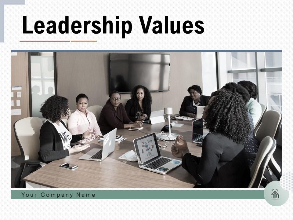 Leadership Values Identifying Business Success Growth Organization Management Slide01