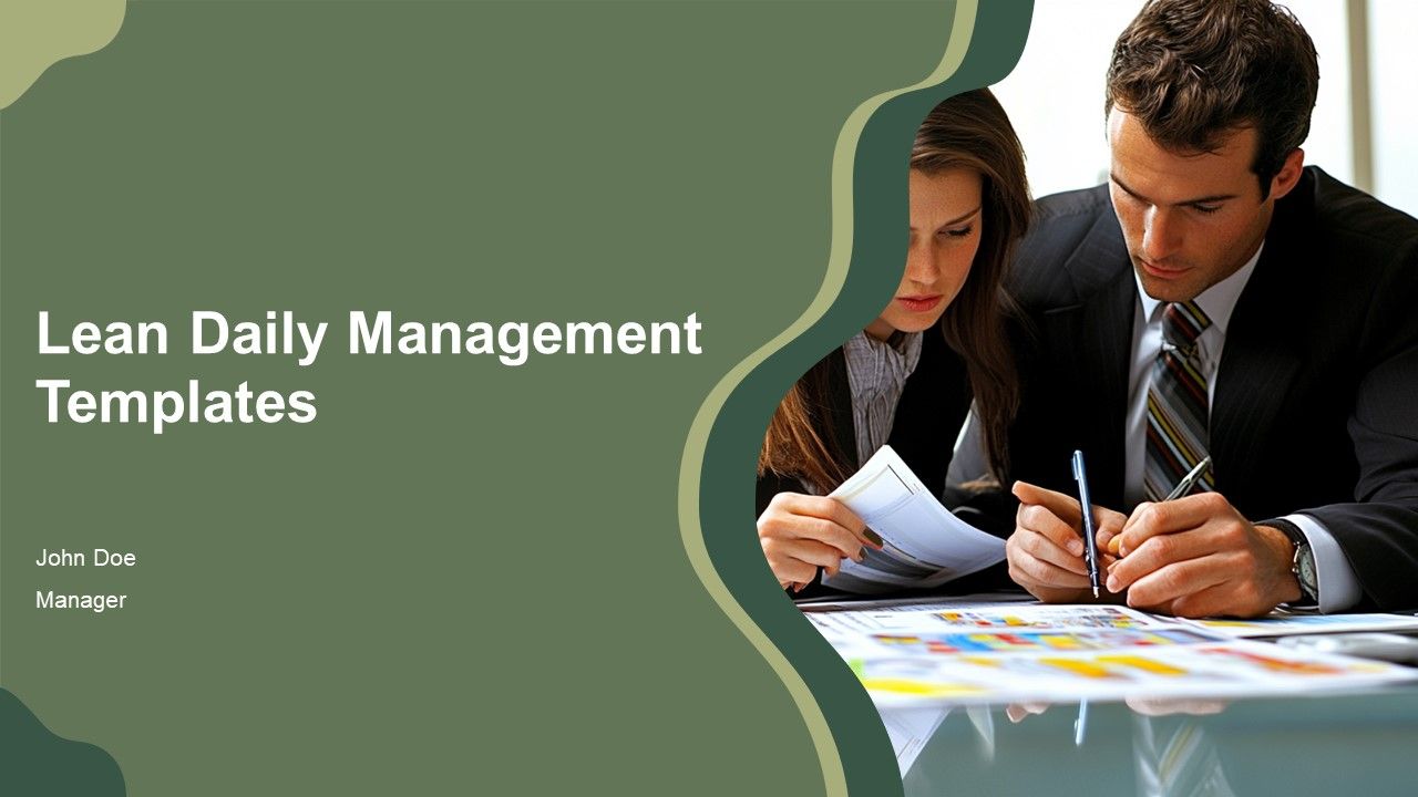 Lean Daily Management Templates PPT Sample ACP Lean Daily Management Templates PPT Sample ACP